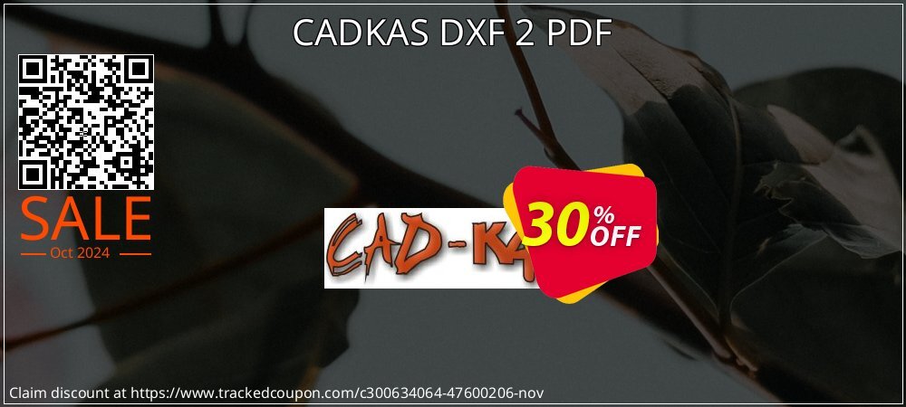 CADKAS DXF 2 PDF coupon on Navy Day offering sales