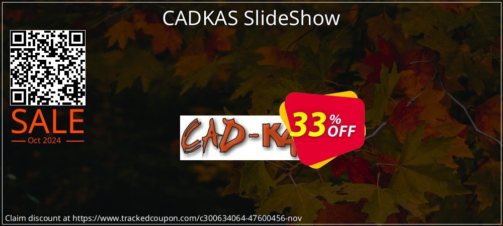 CADKAS SlideShow coupon on World Teachers' Day discount