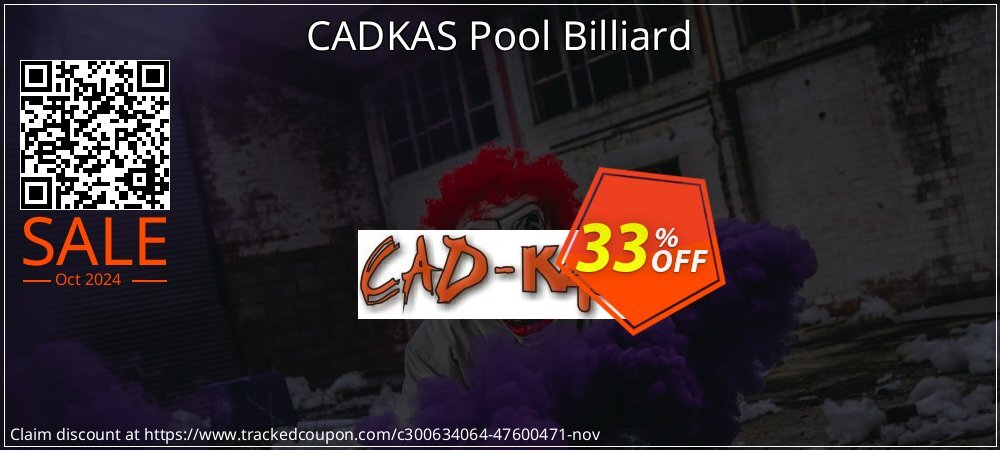 CADKAS Pool Billiard coupon on ​Coffee Day sales