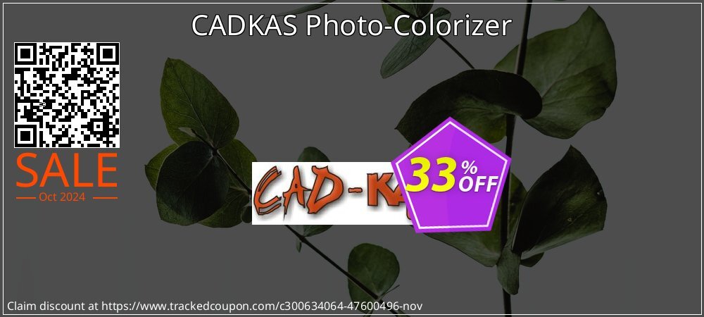 CADKAS Photo-Colorizer coupon on All Hallows' evening discounts