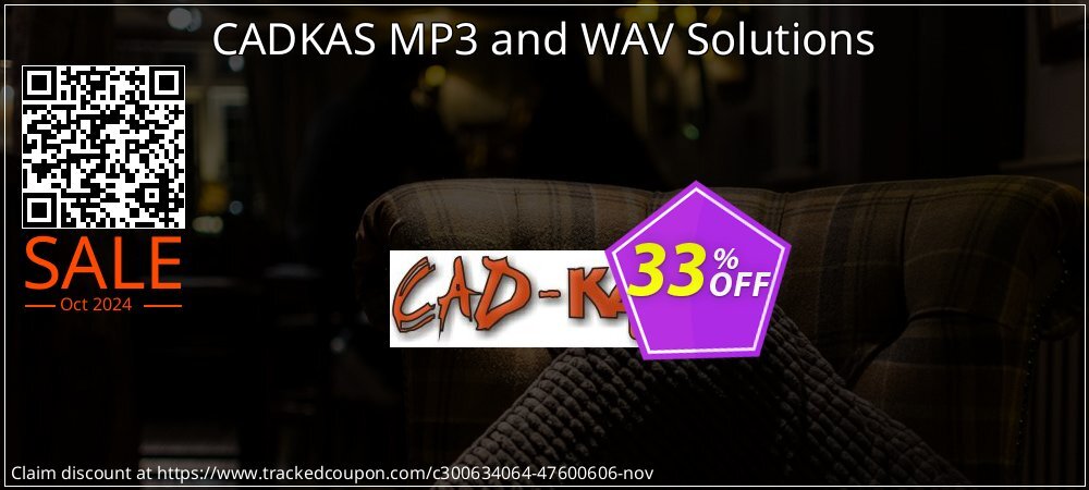 CADKAS MP3 and WAV Solutions coupon on All Hallows' evening sales