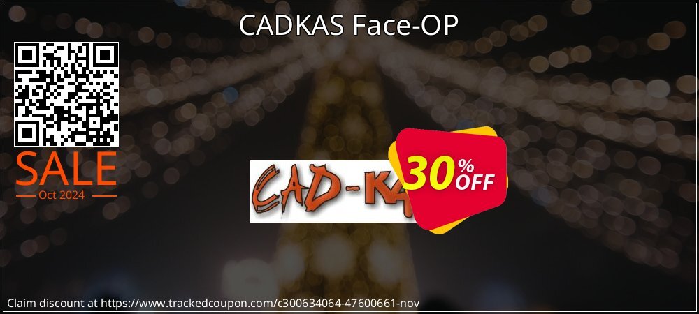 CADKAS Face-OP coupon on All Hallows' evening deals