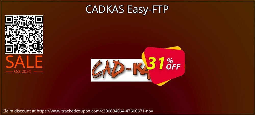 CADKAS Easy-FTP coupon on All Saints' Eve offer