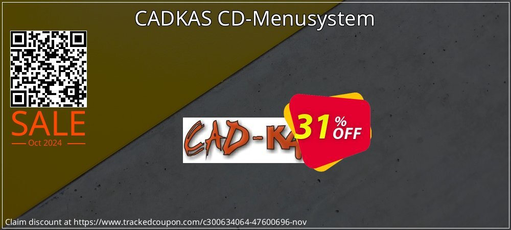 CADKAS CD-Menusystem coupon on Halloween sales