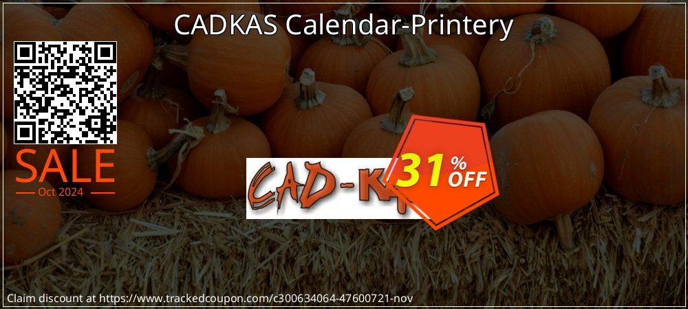 CADKAS Calendar-Printery coupon on National Savings Day discounts