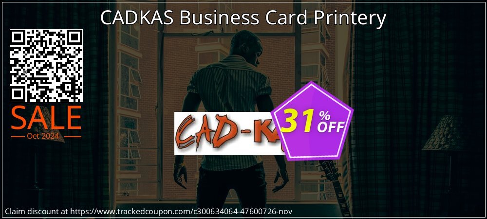 CADKAS Business Card Printery coupon on All Saints' Eve discount