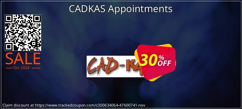 CADKAS Appointments coupon on Chinese National Day sales