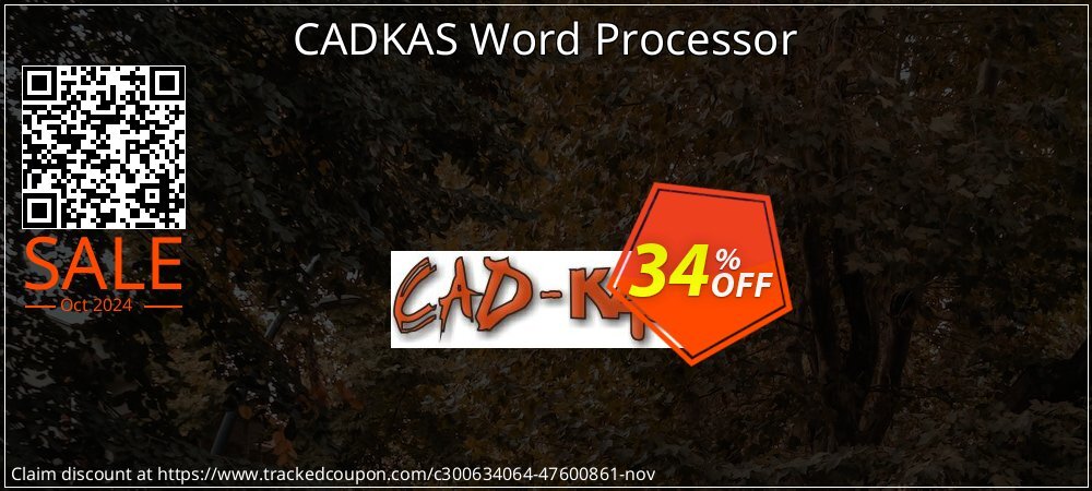 CADKAS Word Processor coupon on Halloween discount