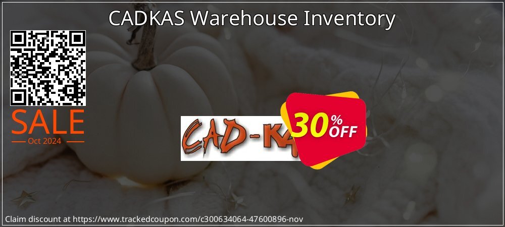 CADKAS Warehouse Inventory coupon on World Teachers' Day offer