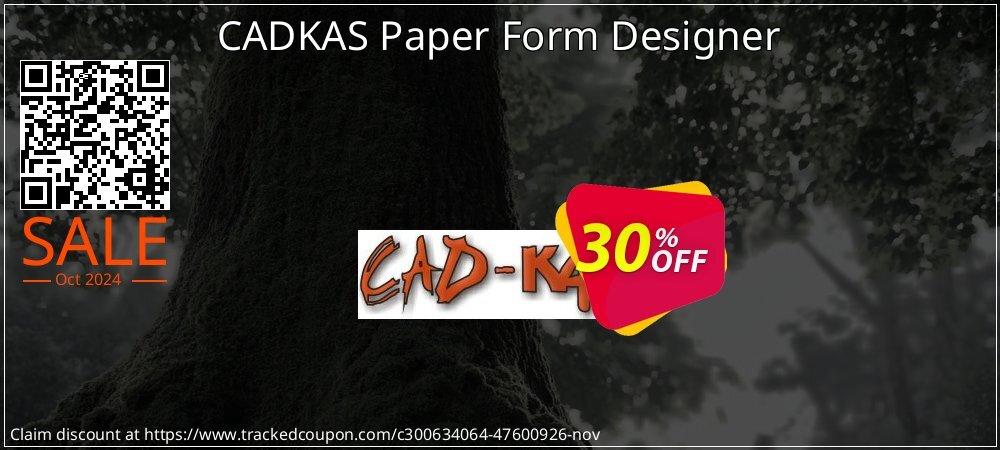 CADKAS Paper Form Designer coupon on World Smile Day offering sales