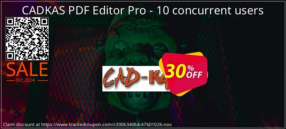 CADKAS PDF Editor Pro - 10 concurrent users coupon on Halloween super sale