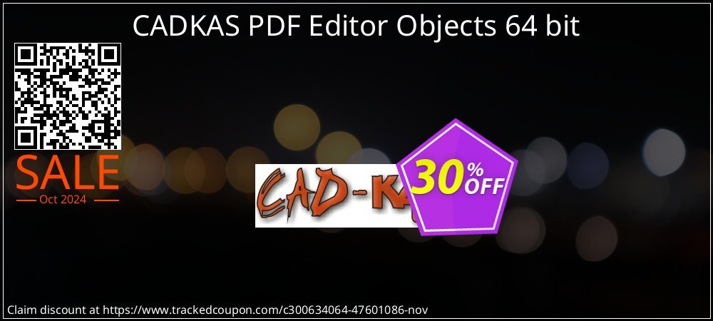 CADKAS PDF Editor Objects 64 bit coupon on Navy Day discount