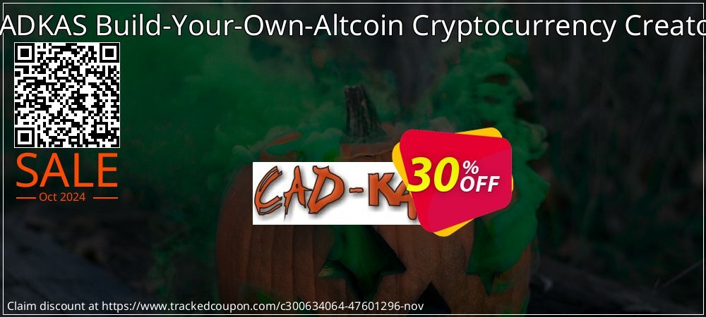 CADKAS Build-Your-Own-Altcoin Cryptocurrency Creator coupon on ​Coffee Day super sale