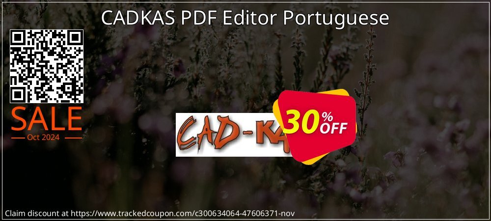 CADKAS PDF Editor Portuguese coupon on World Smile Day offering sales