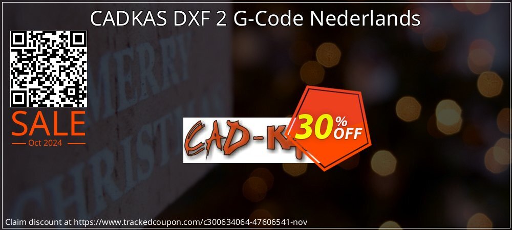 CADKAS DXF 2 G-Code Nederlands coupon on National Noodle Day offering discount