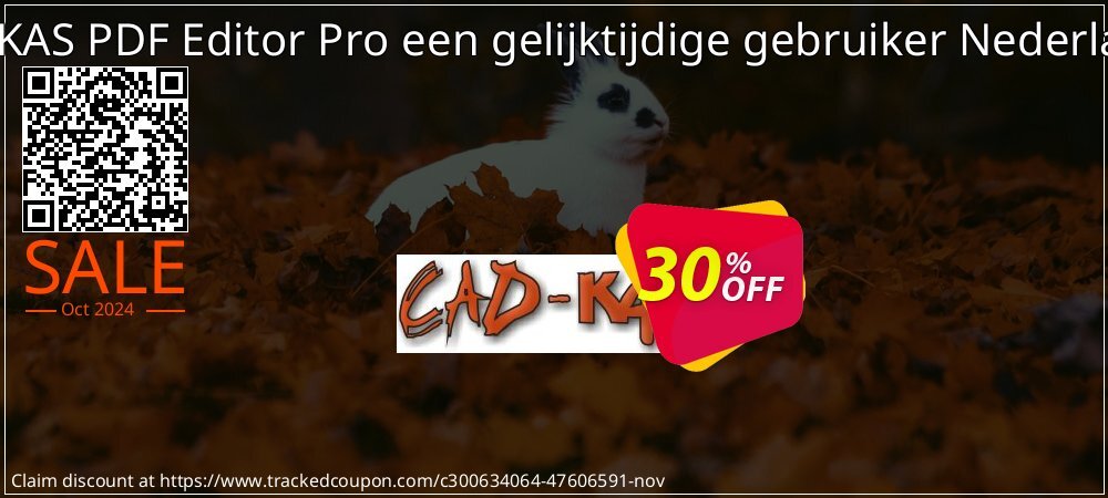 CADKAS PDF Editor Pro een gelijktijdige gebruiker Nederlands coupon on World Smile Day sales