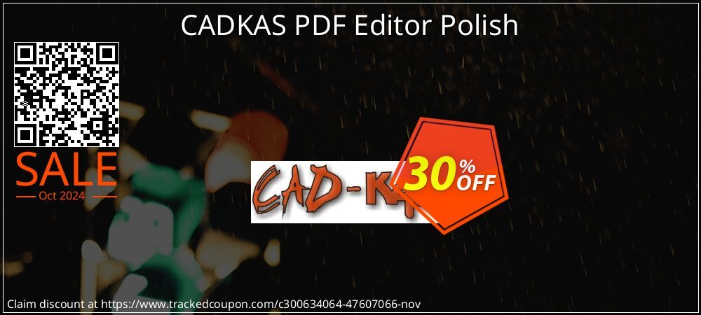 CADKAS PDF Editor Polish coupon on American Football Day promotions