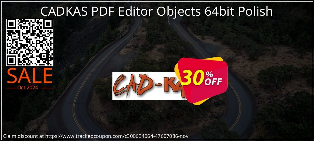 CADKAS PDF Editor Objects 64bit Polish coupon on World Smile Day sales