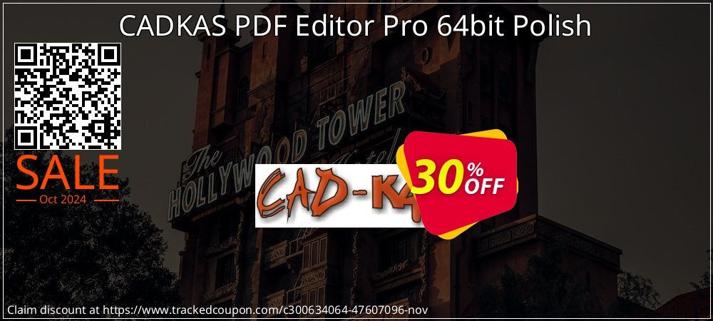 CADKAS PDF Editor Pro 64bit Polish coupon on All Hallows' evening deals