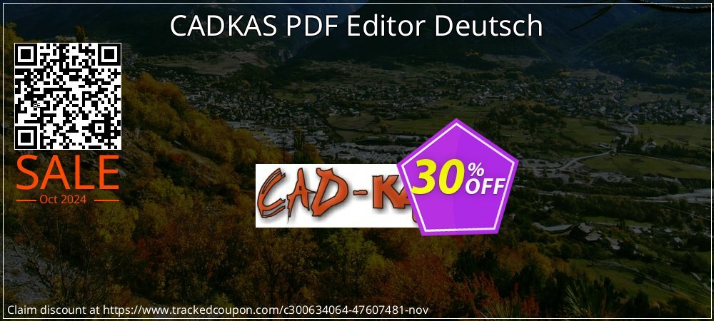 CADKAS PDF Editor Deutsch coupon on All Hallows' evening promotions