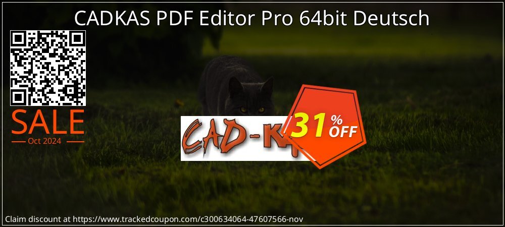 CADKAS PDF Editor Pro 64bit Deutsch coupon on ​Coffee Day discount