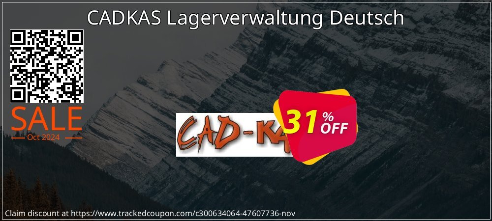 CADKAS Lagerverwaltung Deutsch coupon on Halloween offer