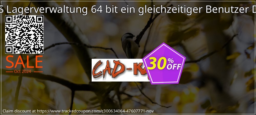 CADKAS Lagerverwaltung 64 bit ein gleichzeitiger Benutzer Deutsch coupon on World Teachers' Day deals