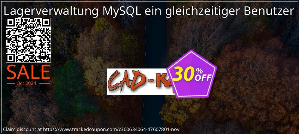 CADKAS Lagerverwaltung MySQL ein gleichzeitiger Benutzer Deutsch coupon on World Smile Day offering discount