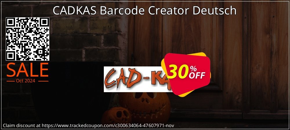 CADKAS Barcode Creator Deutsch coupon on National Noodle Day discount