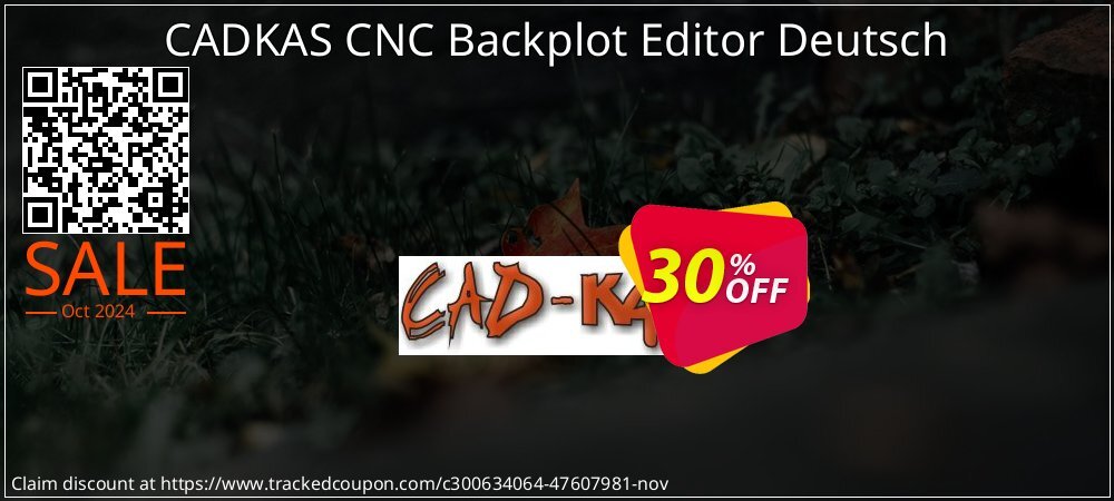 CADKAS CNC Backplot Editor Deutsch coupon on National Savings Day offering discount