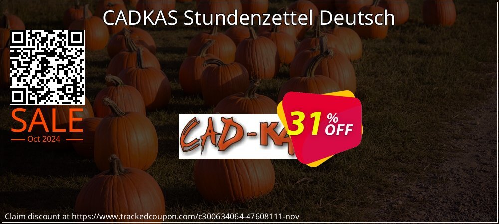 CADKAS Stundenzettel Deutsch coupon on Chinese National Day promotions