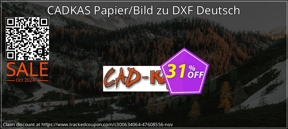 CADKAS Papier/Bild zu DXF Deutsch coupon on ​Coffee Day discount