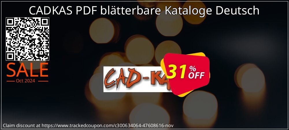 CADKAS PDF blätterbare Kataloge Deutsch coupon on Halloween sales