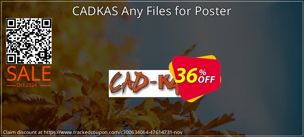 CADKAS Any Files for Poster coupon on World Smile Day offering discount