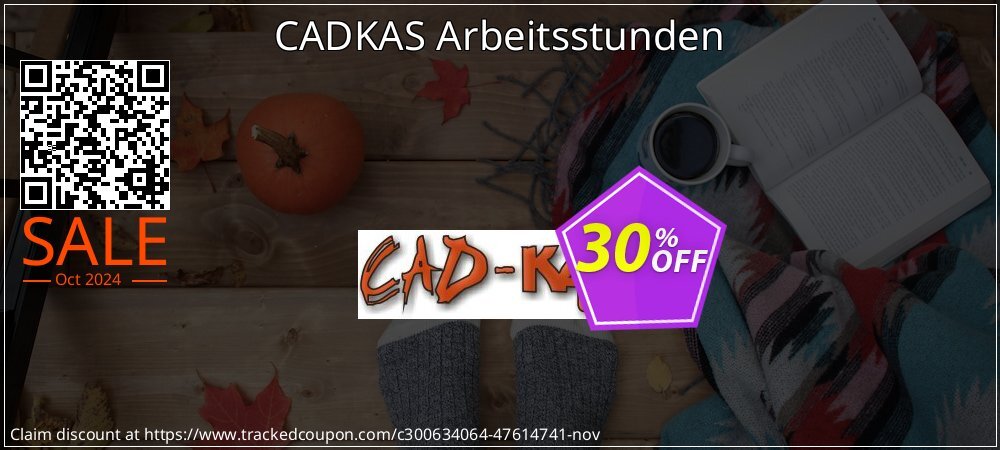 CADKAS Arbeitsstunden coupon on All Hallows' evening offering sales