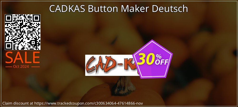 CADKAS Button Maker Deutsch coupon on World Teachers' Day offering discount