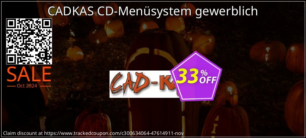 CADKAS CD-Menüsystem gewerblich coupon on National Savings Day offering discount