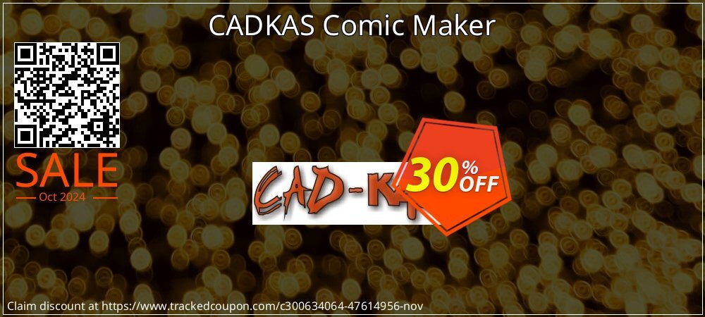 CADKAS Comic Maker coupon on National Noodle Day offering discount