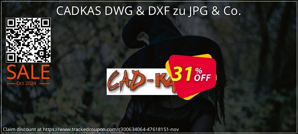 CADKAS DWG & DXF zu JPG & Co. coupon on All Hallows' evening offering discount