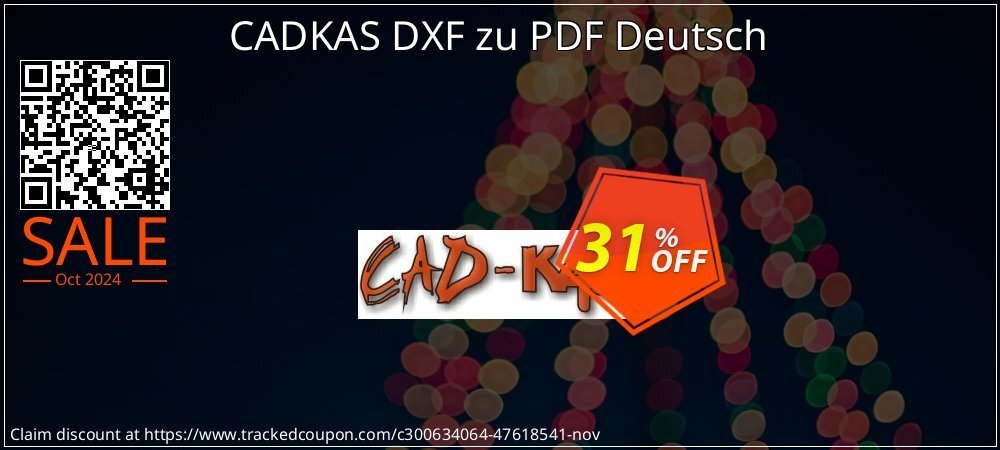 CADKAS DXF zu PDF Deutsch coupon on National Savings Day discounts