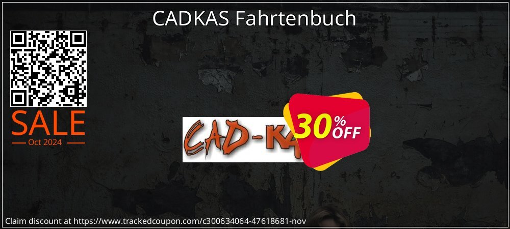 CADKAS Fahrtenbuch coupon on Halloween discount