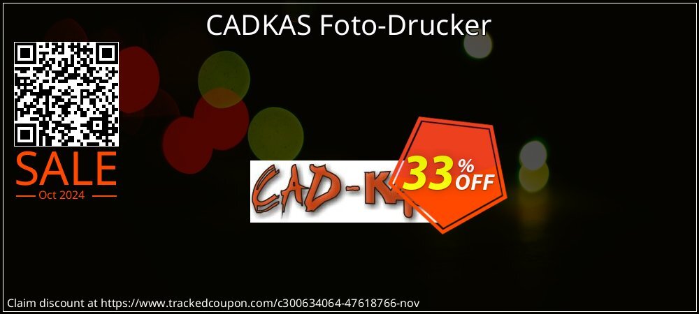 CADKAS Foto-Drucker coupon on All Saints' Eve discounts