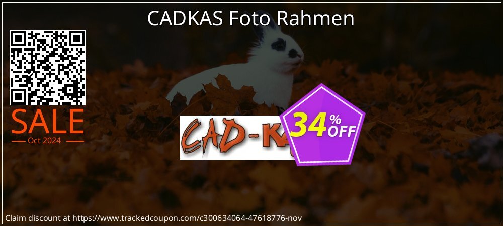 CADKAS Foto Rahmen coupon on National Pumpkin Day promotions