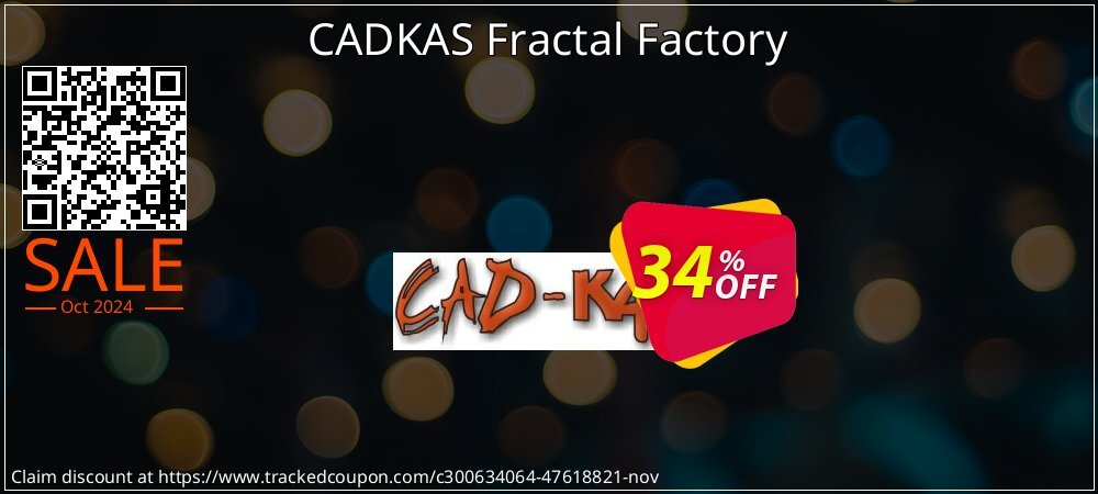 CADKAS Fractal Factory coupon on All Saints' Eve promotions