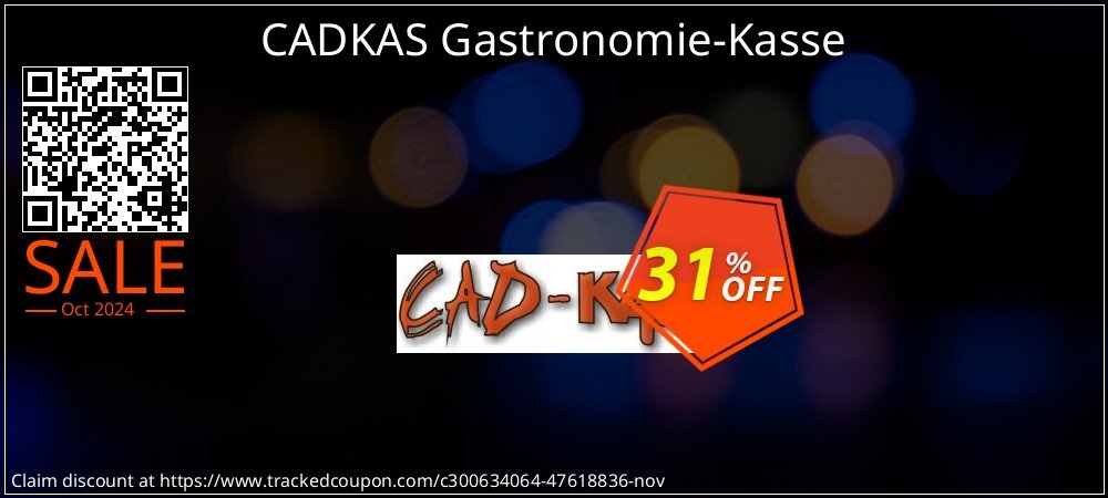 CADKAS Gastronomie-Kasse coupon on Chinese National Day offering sales