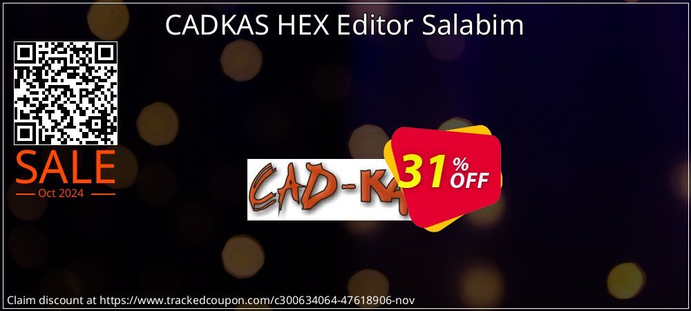 CADKAS HEX Editor Salabim coupon on Navy Day discount