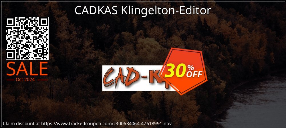 CADKAS Klingelton-Editor coupon on World Teachers' Day discounts