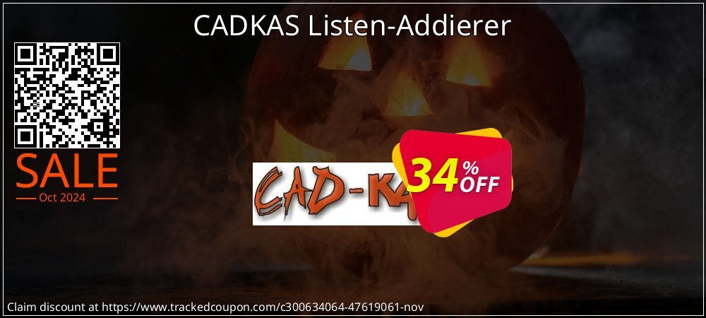 CADKAS Listen-Addierer coupon on ​Coffee Day offering sales