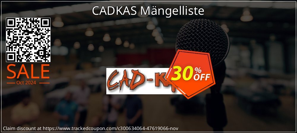 CADKAS Mängelliste coupon on Halloween deals