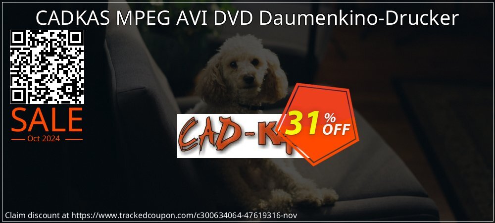 CADKAS MPEG AVI DVD Daumenkino-Drucker coupon on All Saints' Eve promotions